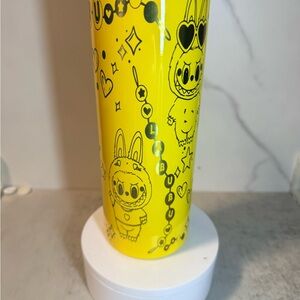 Yellow Graphic Tumbler